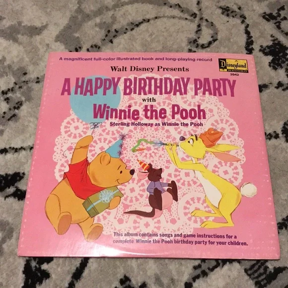 Host Pick Bundle of Vintage Disney Winnie the Pooh Vinyls